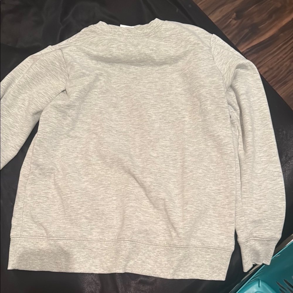 Stars Above Gray Crew Neck Sweatshirt